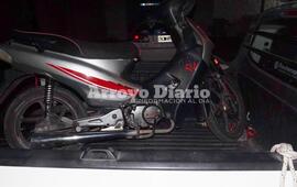 La moto quedó a reguardo en la comisaría 27