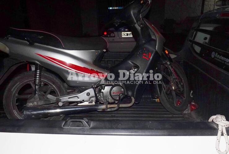 La moto quedó a reguardo en la comisaría 27