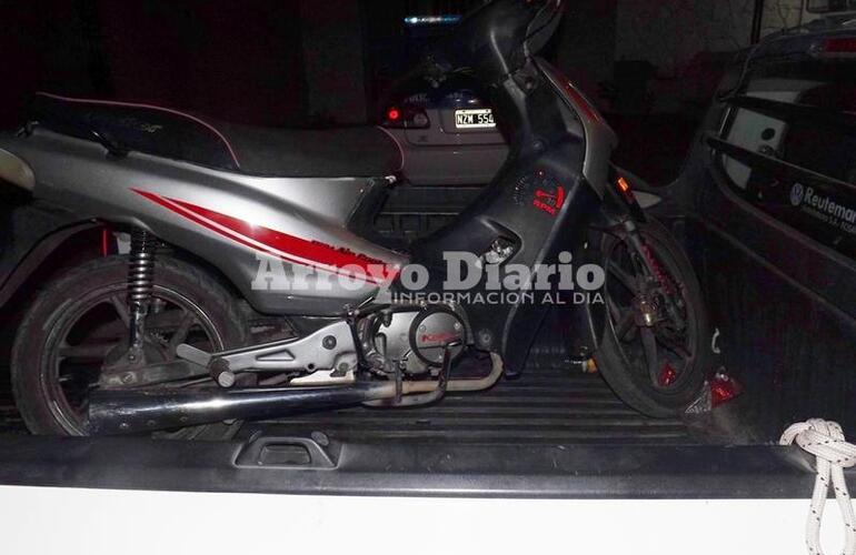 La moto qued&oacute; a reguardo en la comisar&iacute;a 27