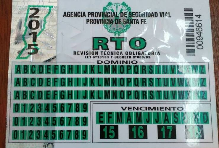 Imagen de Seguirán siendo válidas las obleas verdes de RTO de 2015