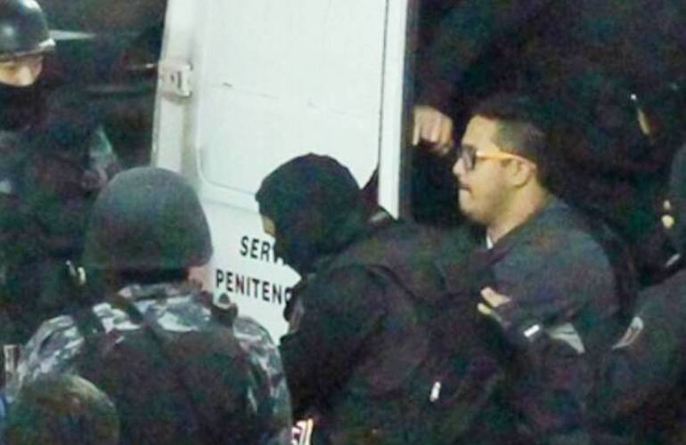 "Guille" Cantero es fuertemente custodiado por el Servicio Penitenciario de Santa Fe. Desde esta ma&ntilde;ana est&aacute; en una c&aacute;rcel de Buenos Aires.