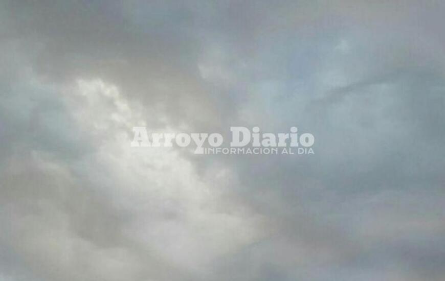 As&iacute; se despertaba el cielo esta ma&ntilde;ana