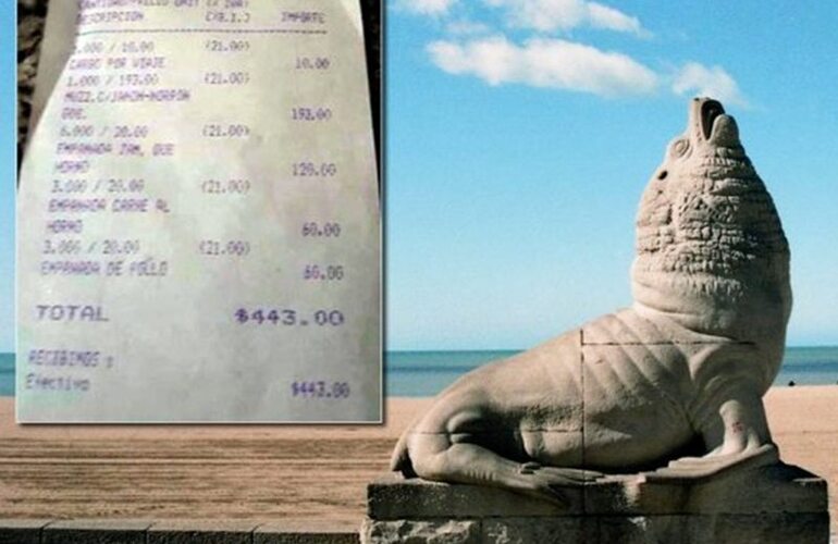 Imagen de Con un ticket, un turista escrachó a un comercio por sus precios