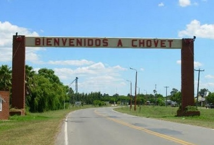 El violador cumplía condena en una comisaría de Chovet. Foto: pueblos20.net