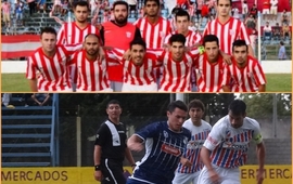 Arriba: Equipo de Riberas se juega para igualar posiciones. Abajo: Sosa el 10 del "Pulga" en acci&oacute;n, motor de Juventud- Fotos: Diario El Sur