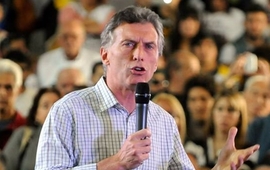 Imagen de Macri encabeza el acto por el aniversario combate de San Lorenzo