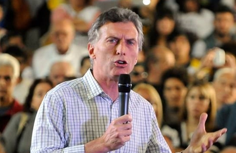 Imagen de Macri encabeza el acto por el aniversario combate de San Lorenzo