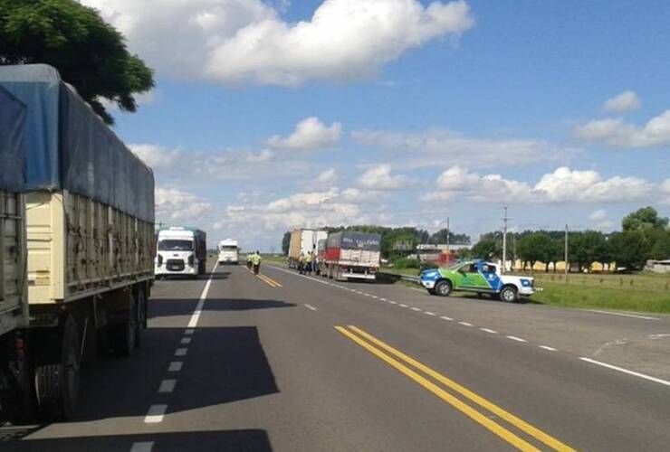 La autopista Rosario-Santa Fe es la zona de conflicto por los radares. Foto: Sitio APSV