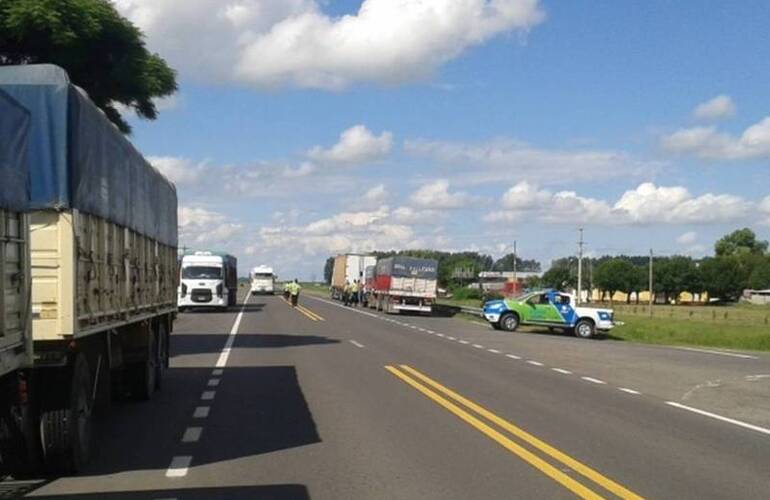 La autopista Rosario-Santa Fe es la zona de conflicto por los radares. Foto: Sitio APSV