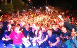 �Nosotros creemos que este festival se estableci&oacute; como una agenda en General Lagos y en la regi&oacute;n�, manifest&oacute; Ferri. Foto: Amapola Cumbia