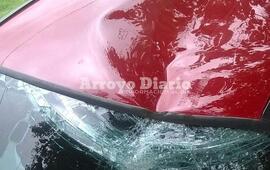 El incidente ocurri&oacute; sobre calle Marechal, en el Barrio G&uuml;emes. Foto: Romina Colazo