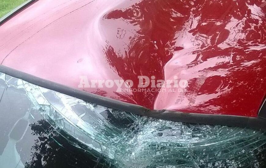 El incidente ocurri&oacute; sobre calle Marechal, en el Barrio G&uuml;emes. Foto: Romina Colazo