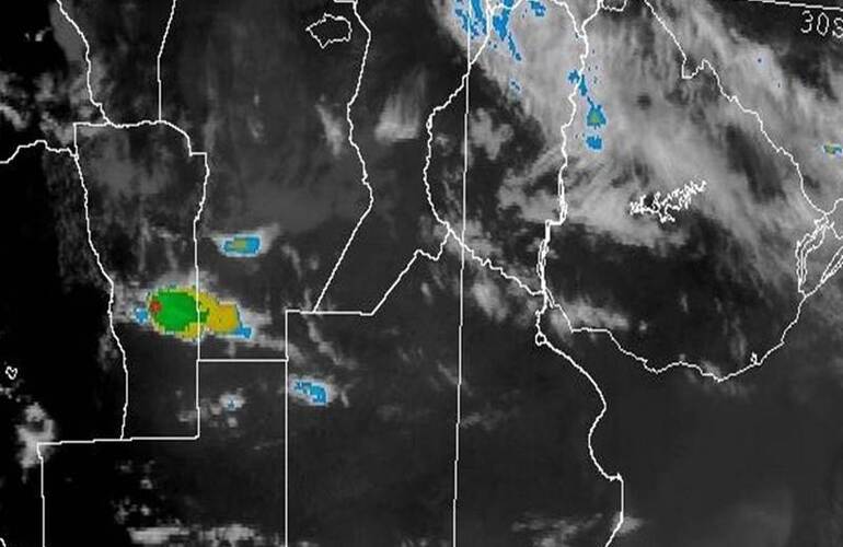 Imagen de Alerta por ocasional caída de granizo en nuestra región