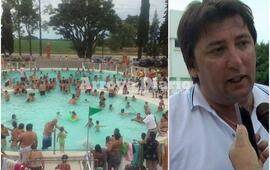 Foto 1: Se extiende la temporada de pileta - Foto 2: Fulvio Monti Secretario Gral. CEC