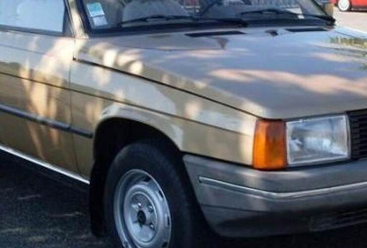 La víctima fatal conducía un Renault 9 color marrón, similar al de la imagen. Foto: autos.com.ar