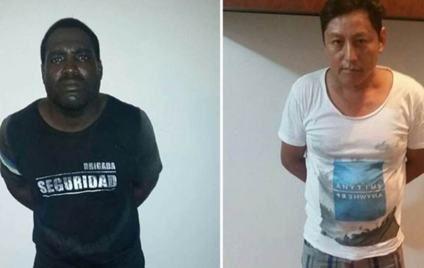 Los ecuatorianos detenidos por el crimen de las argentinas.