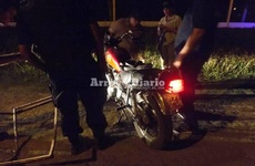 En esta moto se trasladaba Cristi&aacute;n el d&iacute;a del accidente. Foto: Archivo AD