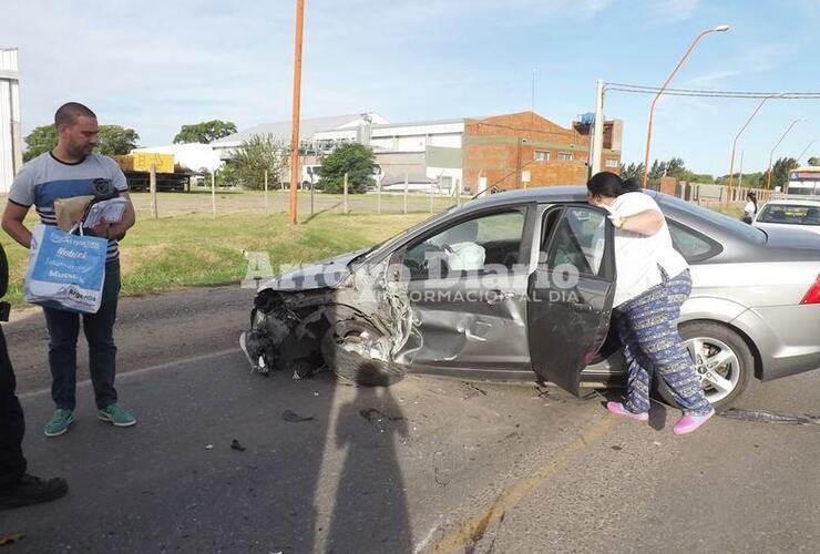 Imagen de Accidente sobre Ruta 21