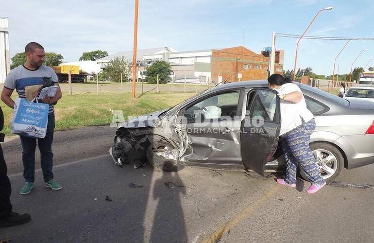 Imagen de Accidente sobre Ruta 21