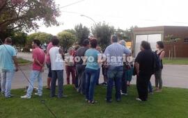 La inseguridad no fue el único problema que le plantearon los vecinos a las autoridades municipales. Foto: Florencia D´Alonzo