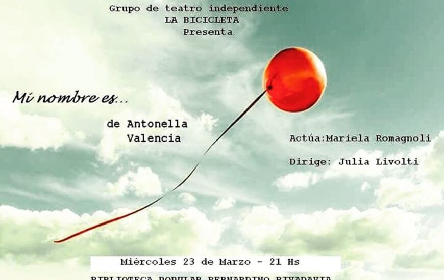 Imagen de En la Biblio se presenta la obra "Mi nombre es..."