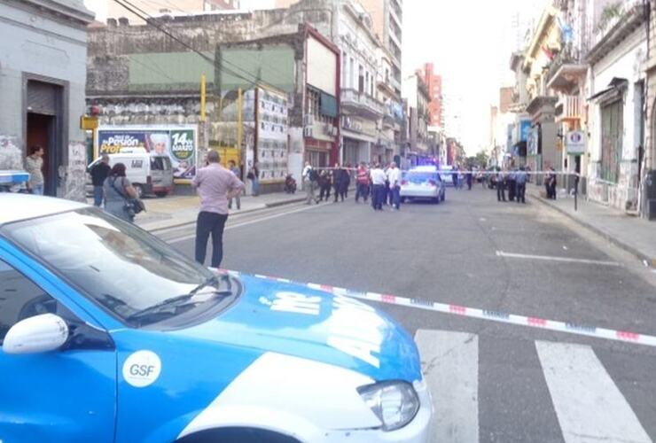 El hombre supuestamente disparó al suboficial el pasado martes en Corrientes al 300. Foto: R.Lescano