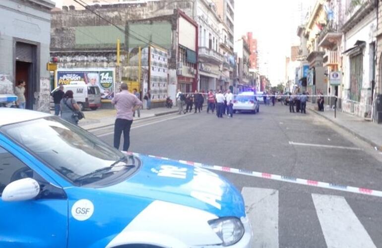 El hombre supuestamente disparó al suboficial el pasado martes en Corrientes al 300. Foto: R.Lescano