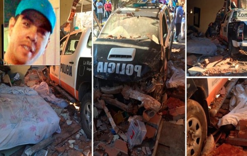 Imagen de Un patrullero choc&oacute; contra una casa y mat&oacute; a una persona