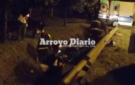 Además de bomberos, prestaron colaboración emergencias, policía y la GUM