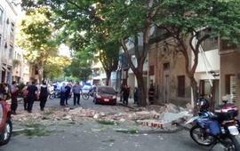 El siniestro fue en el inmueble de Balcarce 23 bis. Foto: Rosario3.com