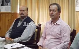 En el concejo. Los radicales S&aacute;nchez y Tonelli autores de este proyecto.