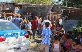La vivienda en barrio Las Flores. Foto: Alan Monz&oacute;n/Rosario3.com