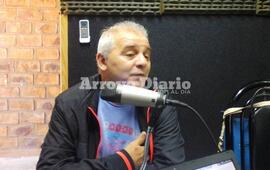 José Luis Bovalini esta mañana en los estudios de Radio Extremo 106.9