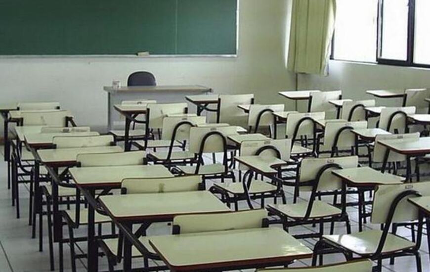 El secretario general del gremio de los docentes privados, Martín Lucero.