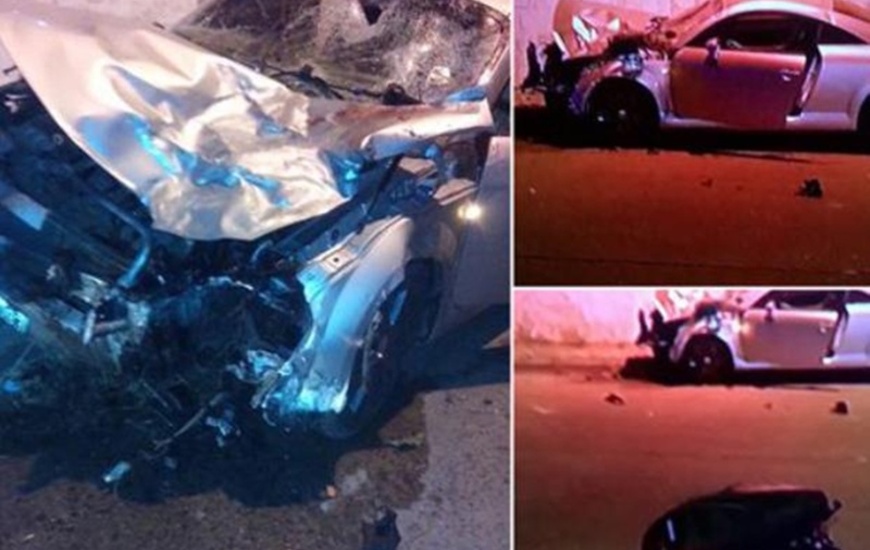 As&iacute; quedaron los rodados luego del tremendo choque.