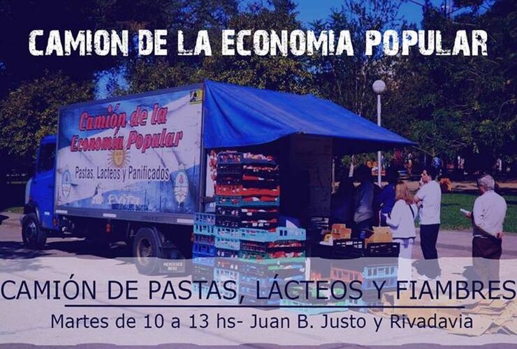 Imagen de El Camión de la Economía Popular vuelve a Arroyo Seco