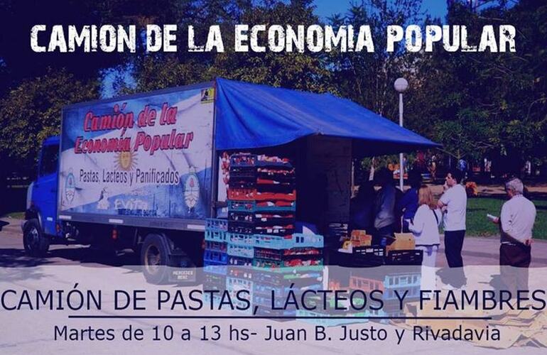 Imagen de El Camión de la Economía Popular vuelve a Arroyo Seco