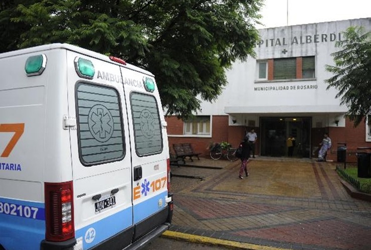 Romina C., fue atendida en el Hospital Alberdi. Foto de archivo La Capital