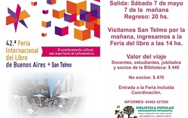 Imagen de A la Feria del Libro con La Biblio