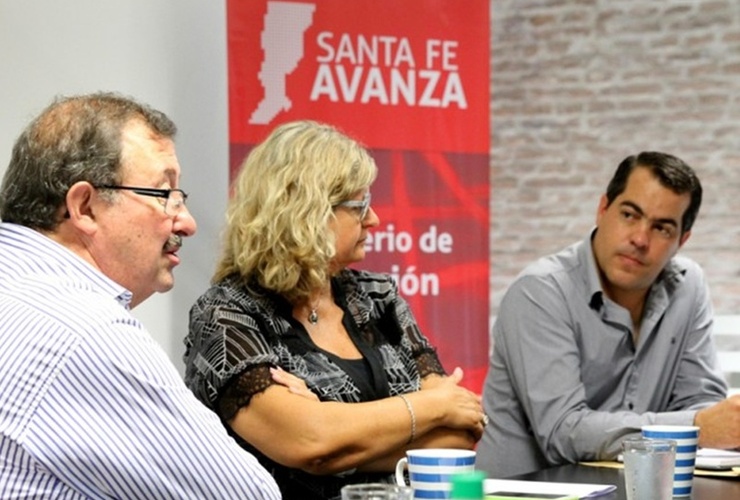 Imagen de La Ministra de Educación Claudia Balagué recibió la visita de Martín Gherardi