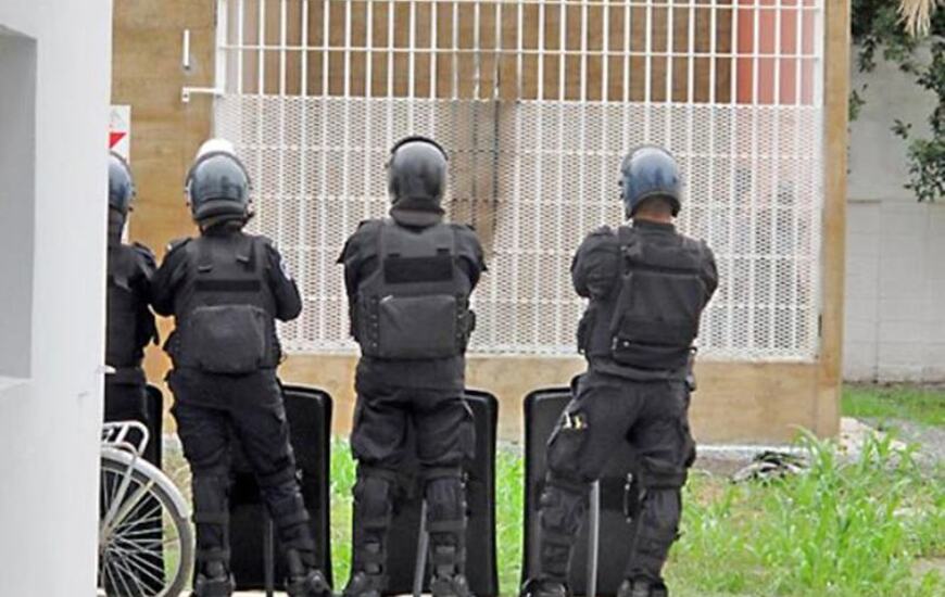 El lugar. El jueves, siete reclusos se fugaron del micropenal. Tres fueron recapturados, los otros siguen prófugos.