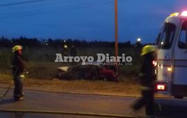 El auto que conducía el detenido era un Ford Fiesta Max