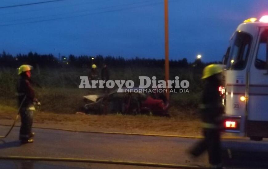 El auto que conduc&iacute;a el detenido era un Ford Fiesta Max