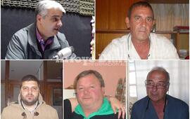 Enfrentados. Esper y Ghione aspiran a ocupar el cargo de Secretario General del PJ Arroyo Seco