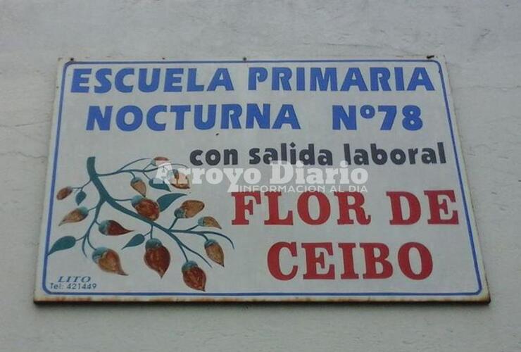 La Escuela Primaria Noctura Nº 78 funciona en el edificio de la Escuela Nº 6036, Juan B. Justo y 3 de Febrero