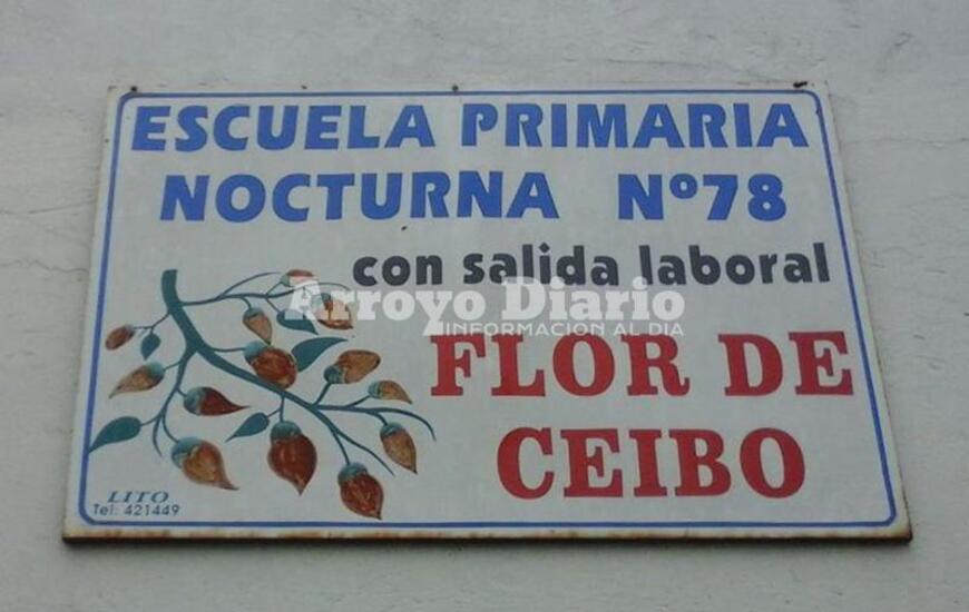 La Escuela Primaria Noctura N&ordm; 78 funciona en el edificio de la Escuela N&ordm; 6036, Juan B. Justo y 3 de Febrero