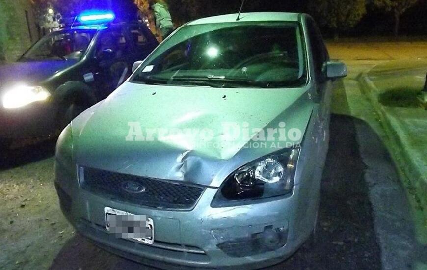 Imagen de Choque entre un auto y una moto