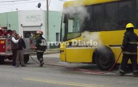 Una dotaci&oacute;n de bomberos voluntarios de Arroyo Seco trabaj&oacute; en el lugar