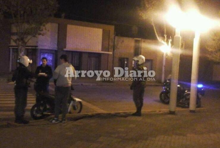 Uno de los procedimientos se desarrolló en la esquina de San Martín y Humberto Primo