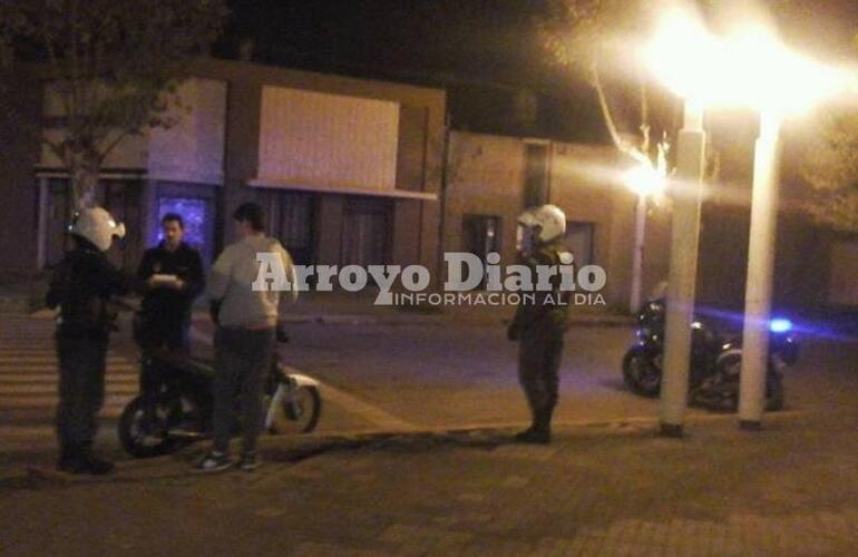 Uno de los procedimientos se desarrolló en la esquina de San Martín y Humberto Primo